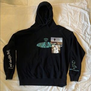 Diesel Black Sweater with Graphic Design